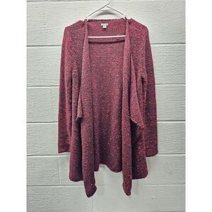 Aerie Women's Open Front Waterfall Cardigan Sweater Wool Blend Small